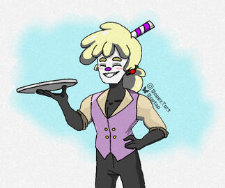 Created on Roblox and edited on Clip Studio